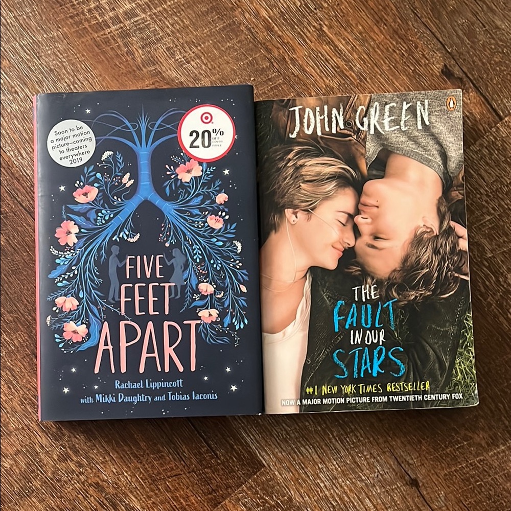 Five Feet Apart and The Fault in Our Stars Book Set